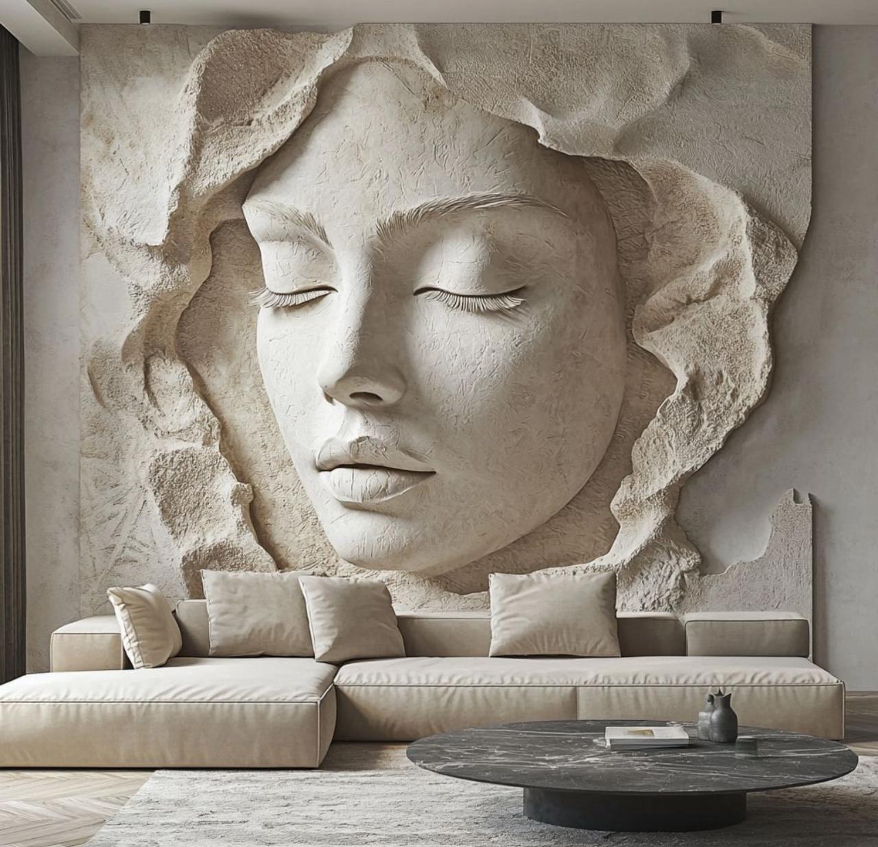 3D wall interior design service in Dubai